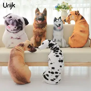 

3D Pillow Decorative Cushion Pillow Cartoon Sofa Animal Toys Pillow Plush Gift Children Home New Year christmas Decor