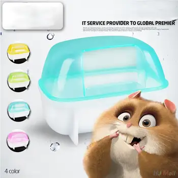 

Toilet Hamster Bath Room Sauna Bathing Potty Bathroom Plastic Squirrel Room Small Animal Sand Exercise Bath