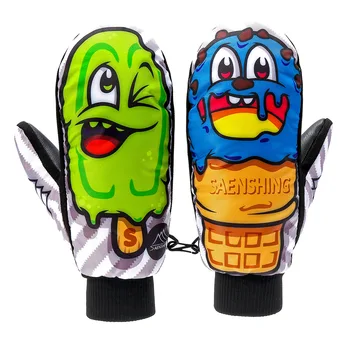 

Unisex kid Ski Gloves Snowboard Gloves Waterproof Winter Warm Gloves Motorcycle Riding Winter Snow Gloves Snow Windstopper Glove