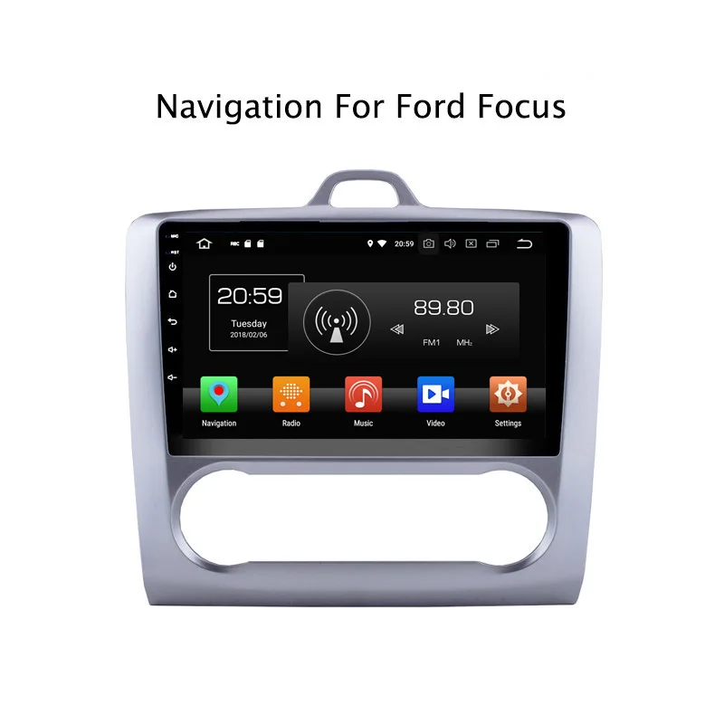 9 &quot4G ram 32G/64G rom Восьмиядерный Android 0 автомобильный DVD gps для Ford Focus 2006 2007 2008 2009 2010 2011
