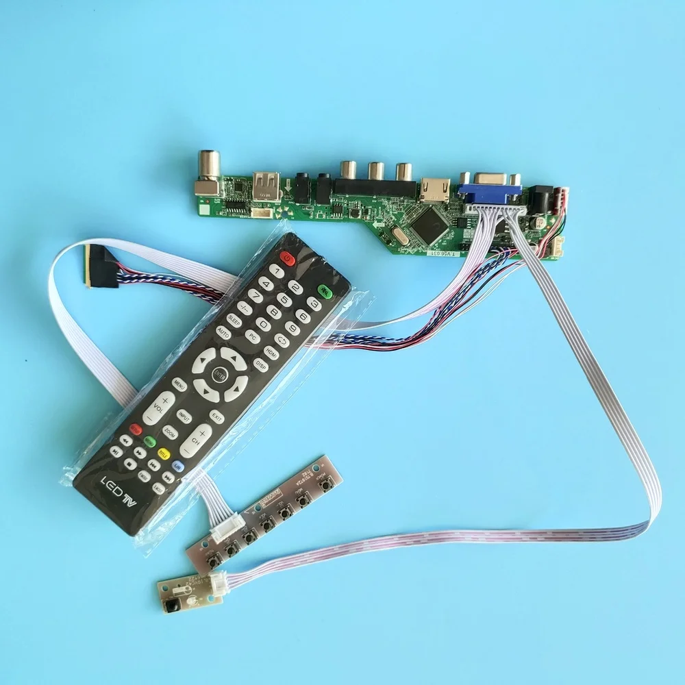 kit-for-LTN156AT27-remote-VGA-Controller-board-driver-LCD-LED-15-6 ...