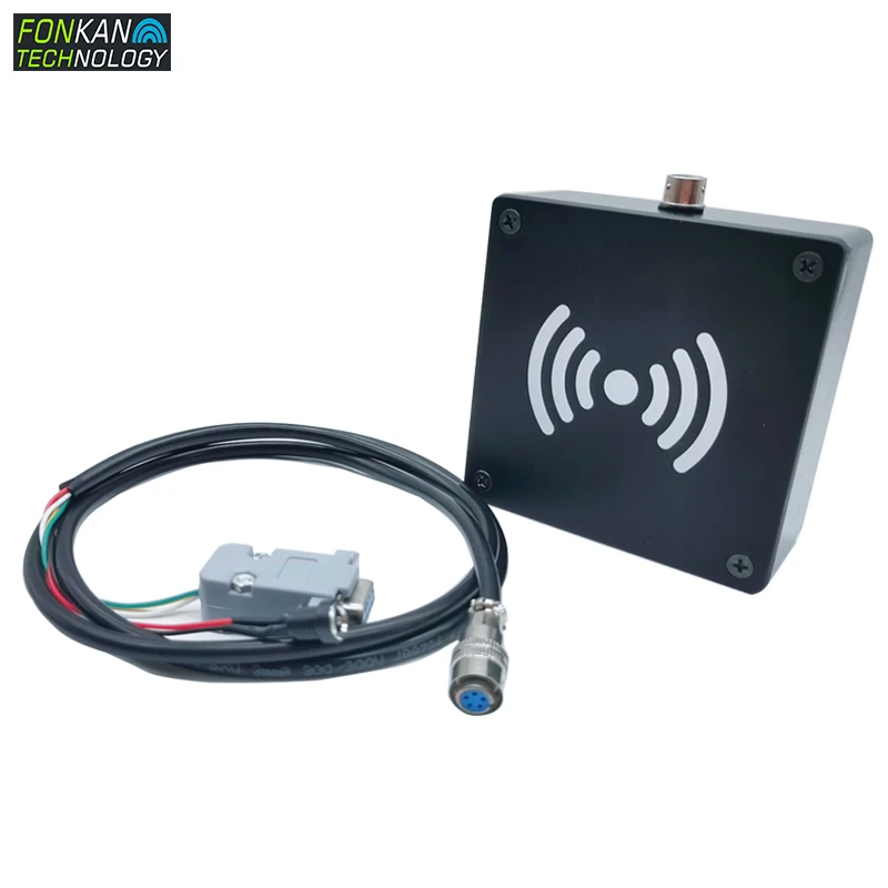 FONKAN UHF RFID промышленный считыватель металлический корпус IP67 ISO18000 6C RS232 Серийный