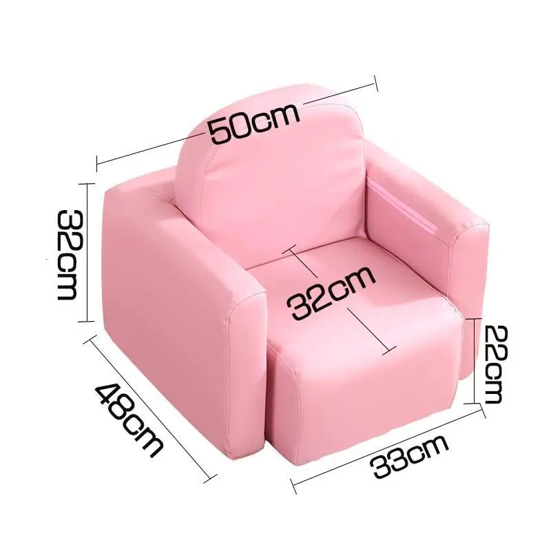 Version S Princesa принцесса ленивый стул сумка Cameretta Bimbi Infantiles для Kindersofa Chambre Enfant Dormitorio Infantil детский диван - Цвет: Version S