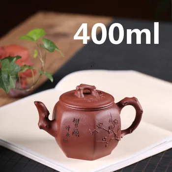 

Teapot Ceramic Chinese Yixing Clay Tea Pot Ceramic Teapot Zisha 400ml New Arrived High Quality With Gift Box Safe Packaging