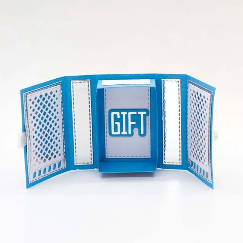 Lychee Life DIY подарочная коробка в форме вырубных штампов металлический шаблон-штамп для трафареты для скрапбукинга ручной работы Альбом украшение для открыток