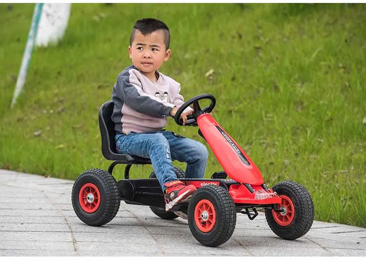 Детская педаль Go Kart с надувными резиновыми колесами