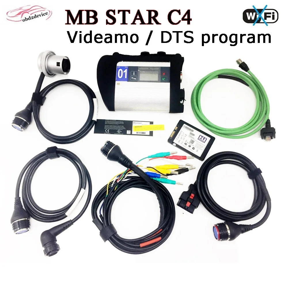 US $315.00 Full Chip MB Star SD C4 Vehicle Scanner Car Diagnostic Tool MB C4 SD Mux NoWiFi MB SD Compact Newest 122020 Online Programer