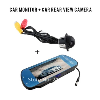 

XYCING 7 inch TFT LCD Car Monitor Rearview Mirror with USB SD Slot MP5 FM Transmitter Night Vision Car Rear View Reverse Camera