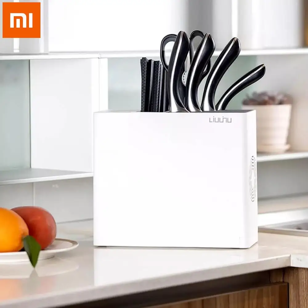  New Xiaomi Sterilization Knife And Chopstick Holder UV Sterilization Drying Storage Kitchen Block T