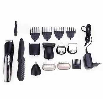 

6 in 1 Professional Electric Hair Clippers Beard Trimmer Barber Grooming Kit Rechargeable Cordless Haircut Machine