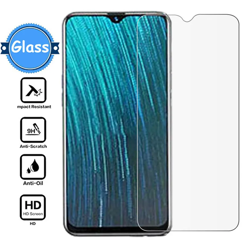 

9H Tempered Glass For OPPO A5S A7 A 5S Glass Screen Protector 2.5D Safety Glass For Vivo Y93 Y95 Y97 Protective Film