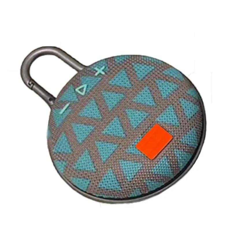 V4.0 Bluetooth динамик Портативный громкий стерео звук беспроводной Повседневный высококачественный круглый цветной громкий динамик - Цвет: triangle Blue