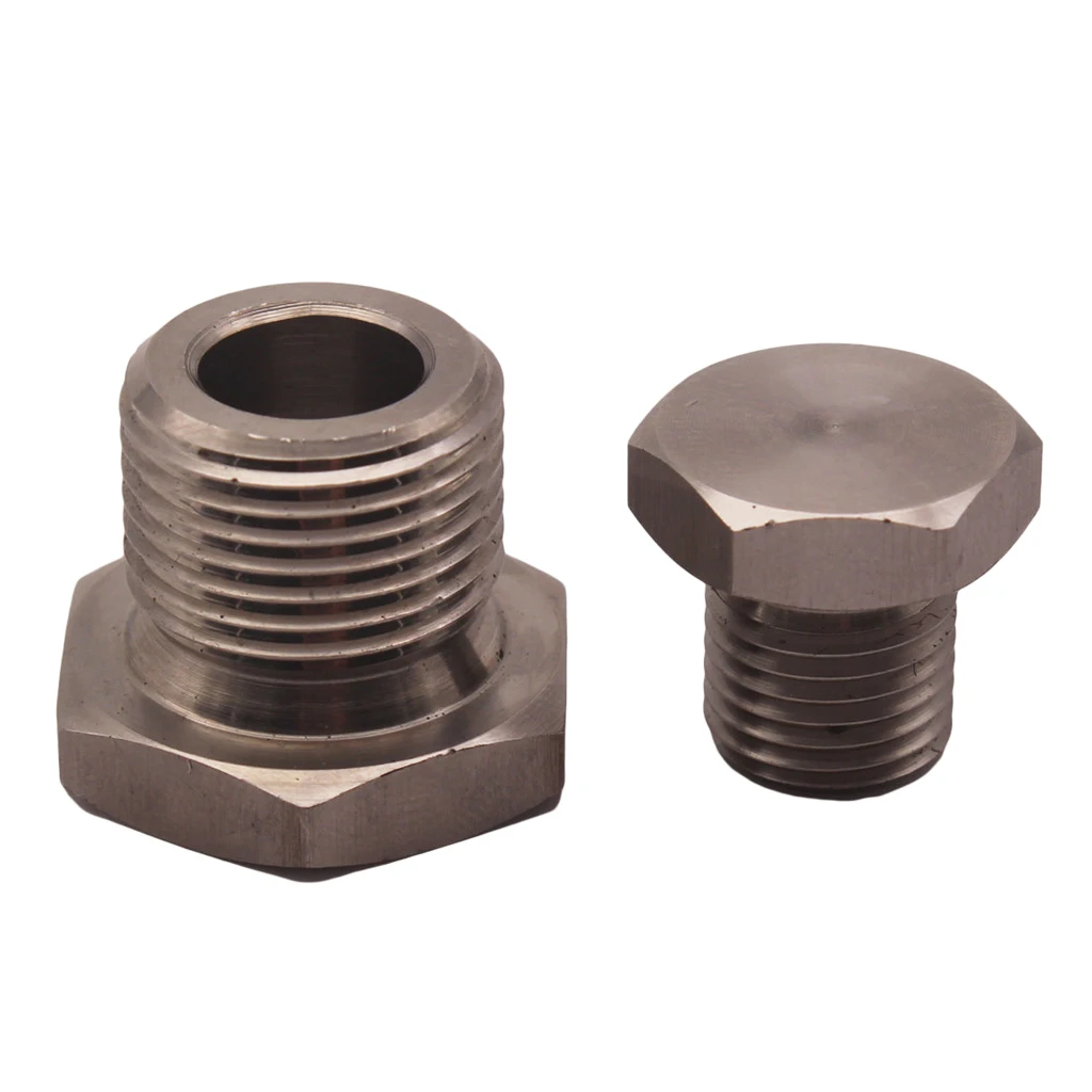 Oxygen Bung Reducer Adapter M18x1.50 to M12x1.25 For Silvia S13/14 SR20DET