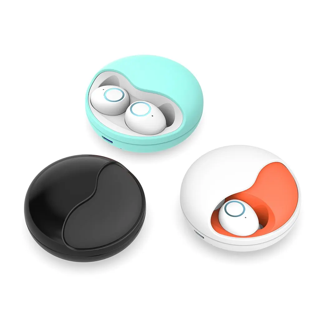 K10 TWS 5,0 Bluetooth наушники туры беспроводной 3D стерео Hearphone гарнитуры наушники двойной микрофон с зарядной коробкой