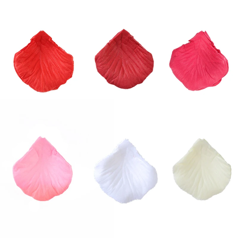 Rose Petals Wedding Accessories Wedding Room Decoration Petal Rain 500 pieces