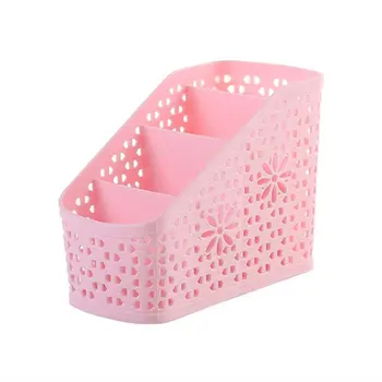 

Multi-Part Office Desk Top Storage Box Plastic Sundries Storage Rack Home Office Storage Pen Pencil Remote Control Holder