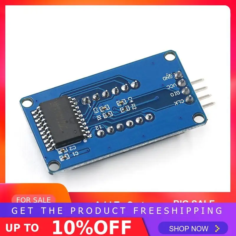 TM1637 светодиодный модуль дисплея для Arduino 7 сегментный 4 бита 0,36 дюймов часы красный анод цифровая трубка четыре последовательных платы драйвера пакет