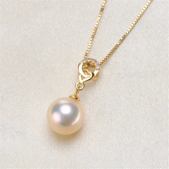 

Pendant Mount Pearl Accessories 925 sterling silver pendant of the same design Jewelry DIY No Pearl Free Shipping