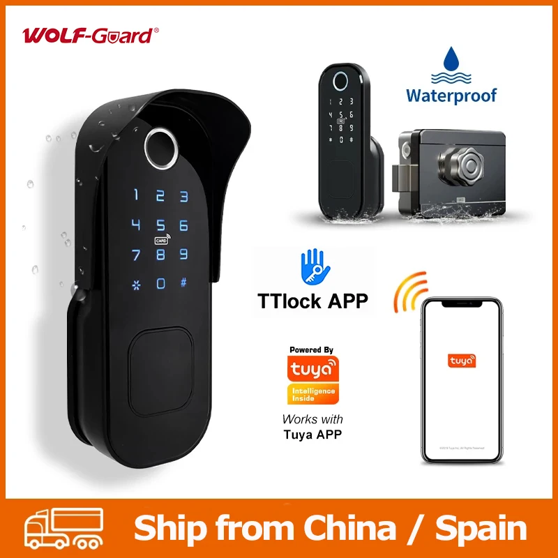 Door Lock Fingerprint Lock Fingerprint Smart Door Lock Bluetooth