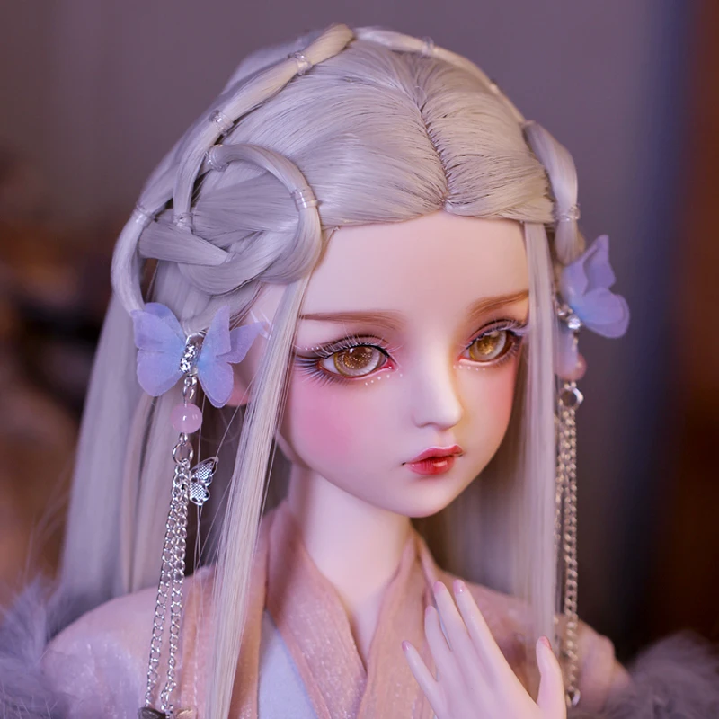 60 см bjd кукла подарки для девочки Серебряная кукла для волос с одеждой Сменные глаза кукла NEMEE лучший подарок на день Святого Валентина кукла ручной работы|Куклы| | АлиЭкспресс