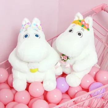 

30CM Couples Moomin and Snork maiden plush toy stuffed toys doll doll animal dolls kids gift christmas