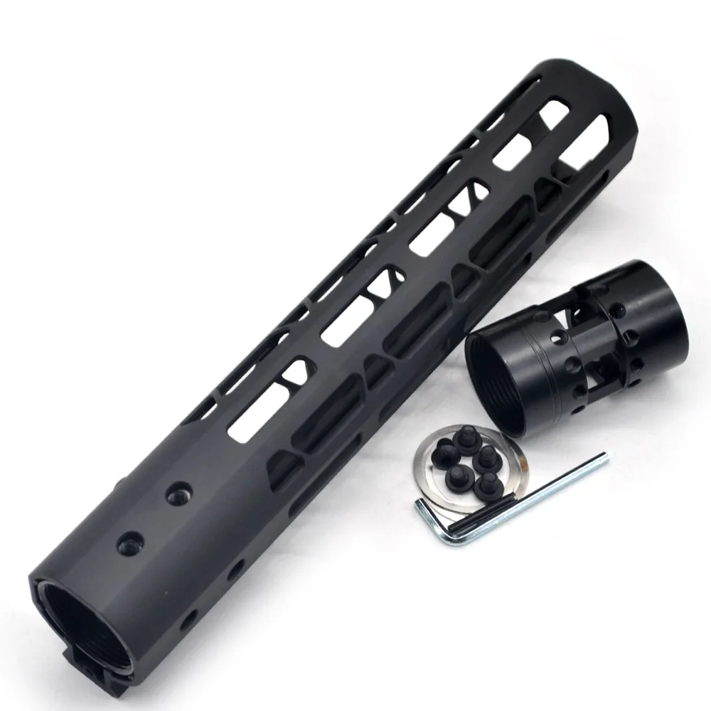Aplus 9 ''дюймовый M-lok Handguard Rail Free Float Mount system Сверхлегкий стиль Fit. 223/5. 56, AR-15 серия MLOK черный анодированный