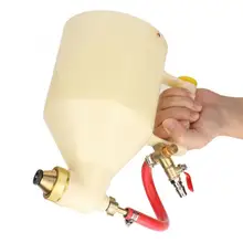 3L 1/4in регулируемый пластиковый бункер Воздушный Распылитель настенный распылитель для краски строительный инструмент прочный