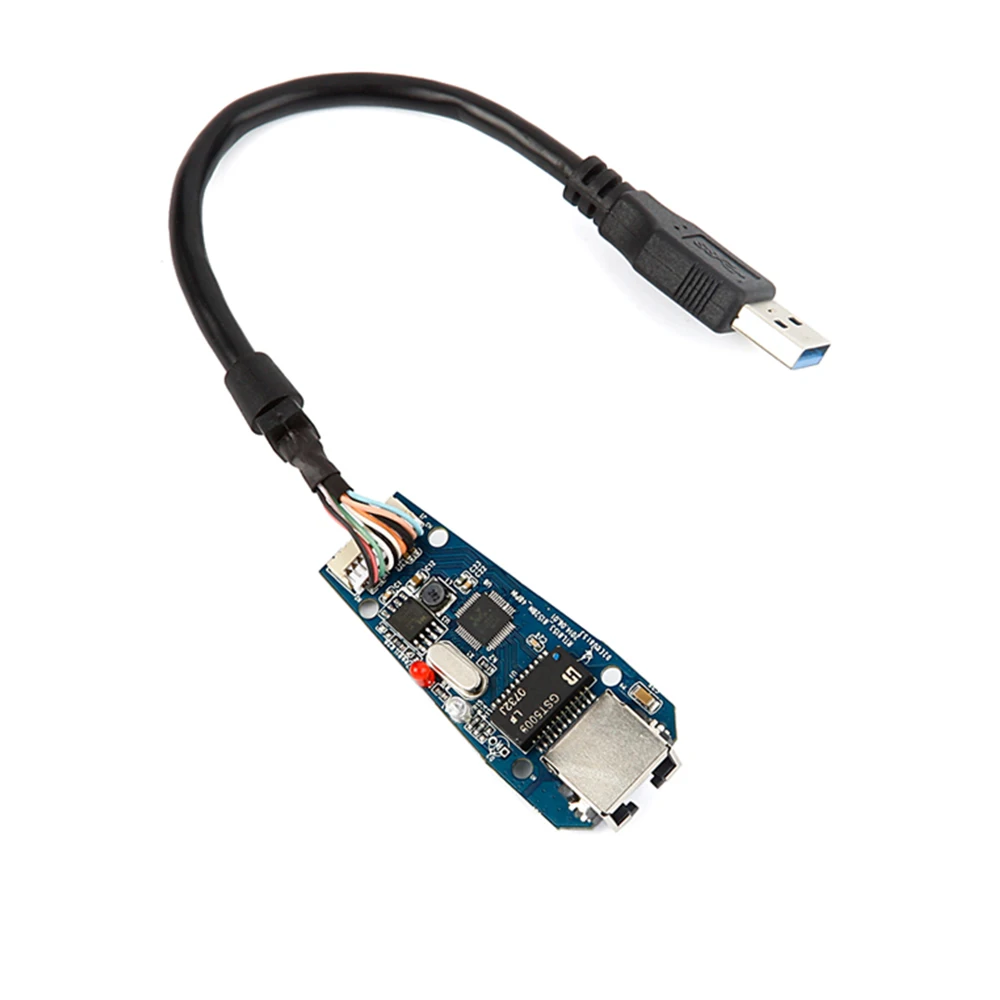 Внешний USB проводной сетевой адаптер Ethernet USB 3,0 к Ethernet RJ45 Lan для Windows 7/8/10/XP