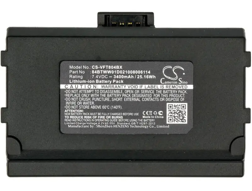 Cameron sino 3400mah аккумулятор для VERIFONE Nurit 8040 8400 PCI совместимый 84BTWW01D021008006114 h.09hct0hp01