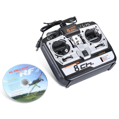 8CH 16 в 1 RC симулятор полета дистанционное управление для вертолета самолета FPV квадрокоптера дрона поддержка G7 Phoenix 5 XTR 0908A