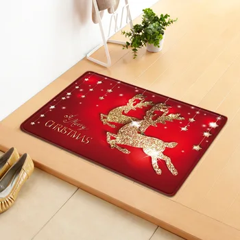 

Christmas New Skid Resistant Carpet Office Chair Mat Door Mat Foot Mat Amazon Cross-Border Delivery Factory Direct One
