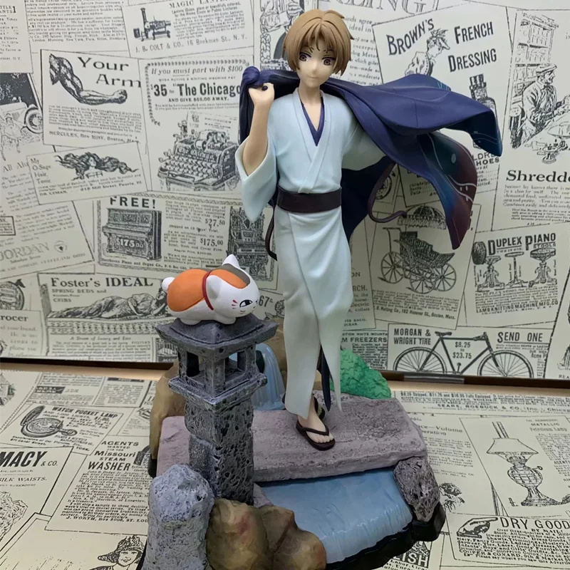 

Anime Natsume Yuujinchou Natsume Takashi PVC Action Figure Collectible Model doll toy 25cm
