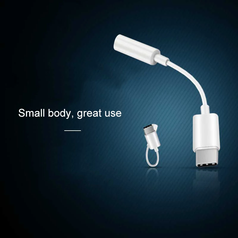 Переходник для наушников с Usb Type C папа на гнездо 3 5 мм мама типа аудиокабель Aux