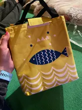 Fiambrera con enfriador de patrón funcional, bolsa de almuerzo de poliéster aislante portátil, bolsos para la comida para mujer y niño