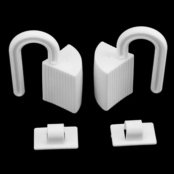 

2pcs Baby Kids Children Finger Hands Protector Door Hinge Plastic Pinch Guard Safety Stopper Anti-Pinch Security Door Organizer