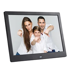 1" светодиодная цифровая фоторамка 1280*800 HD экран настольный с инфракрасным пультом дистанционного управления несколько языков с Detchable кронштейном