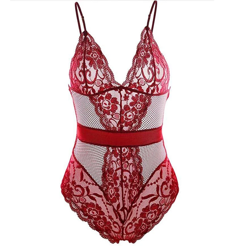 Женское нижнее белье Ligeros Sexi Ropa интима, сексуальная Рождественская одежда, женское кружевное сексуальное нижнее белье YN1317