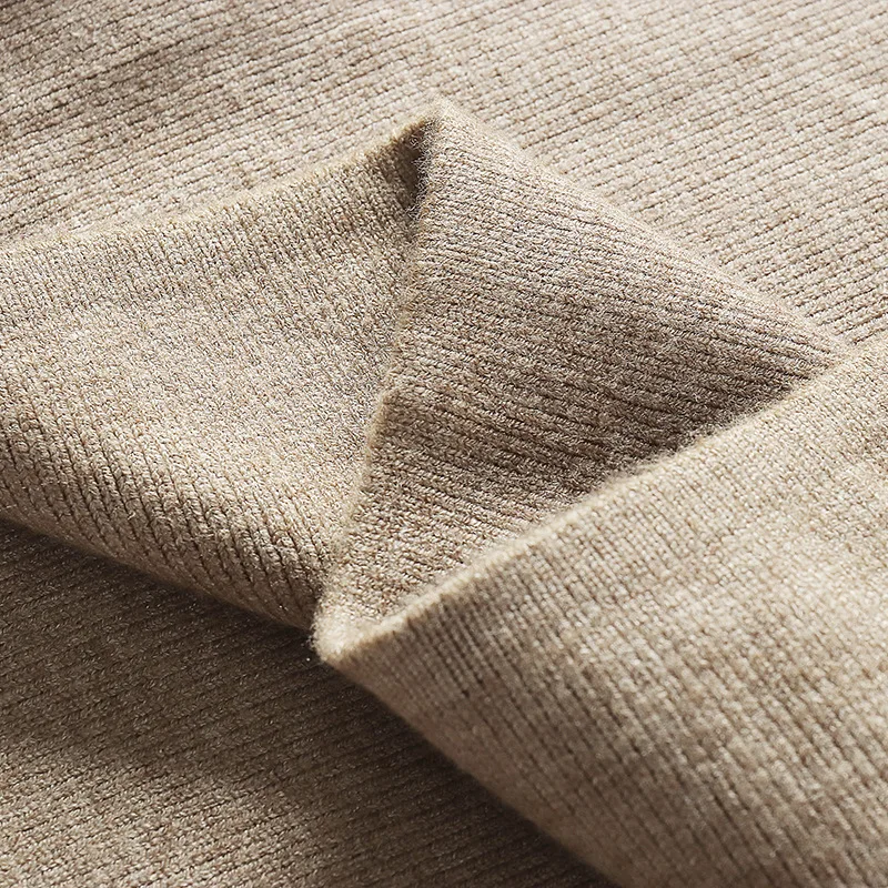 Осень-зима, женская Норковая кашемировая юбка-карандаш, женский толстый свитер миди, юбка, сексуальная облегающая юбка с разрезом сзади