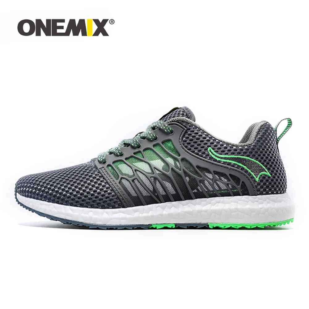 Летние беговые кроссовки унисекс ONEMIX Нескользящие дышащие сетчатые Женские