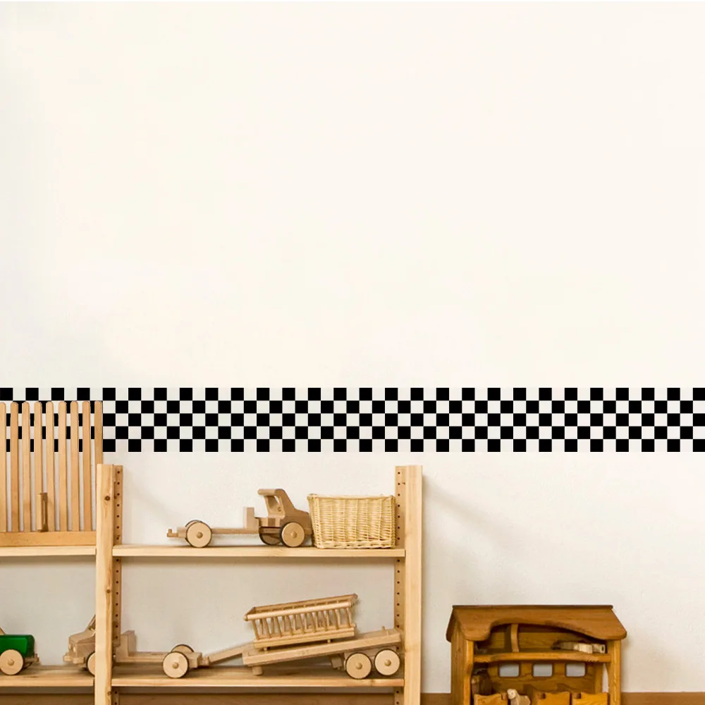 Funlife стиль INS западный стиль линия талии Baseboard фон украшение входного коридора мозаика BS025