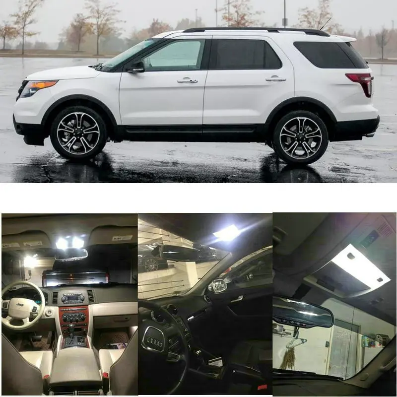 Luci Led Interne Per Ford Explorer F150 Fiesta Mustang Taurus Transit Connect 2013