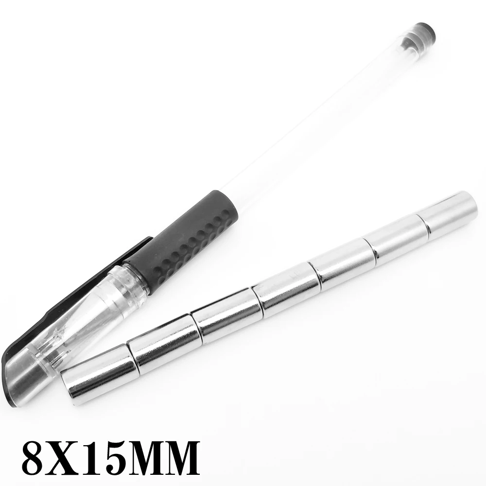 8*15 mm Round Search Magnet N35 Thick Powerful Strong Neodymium Magnet 8x15mm Permanent Magnet Disc 8×15 mm