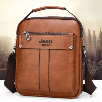 

Men Small Leather Briefcase Male Handbags New Shoulder Bags For Man Messenger Crossbody Bag Male Business Handbag Bolso Hombre