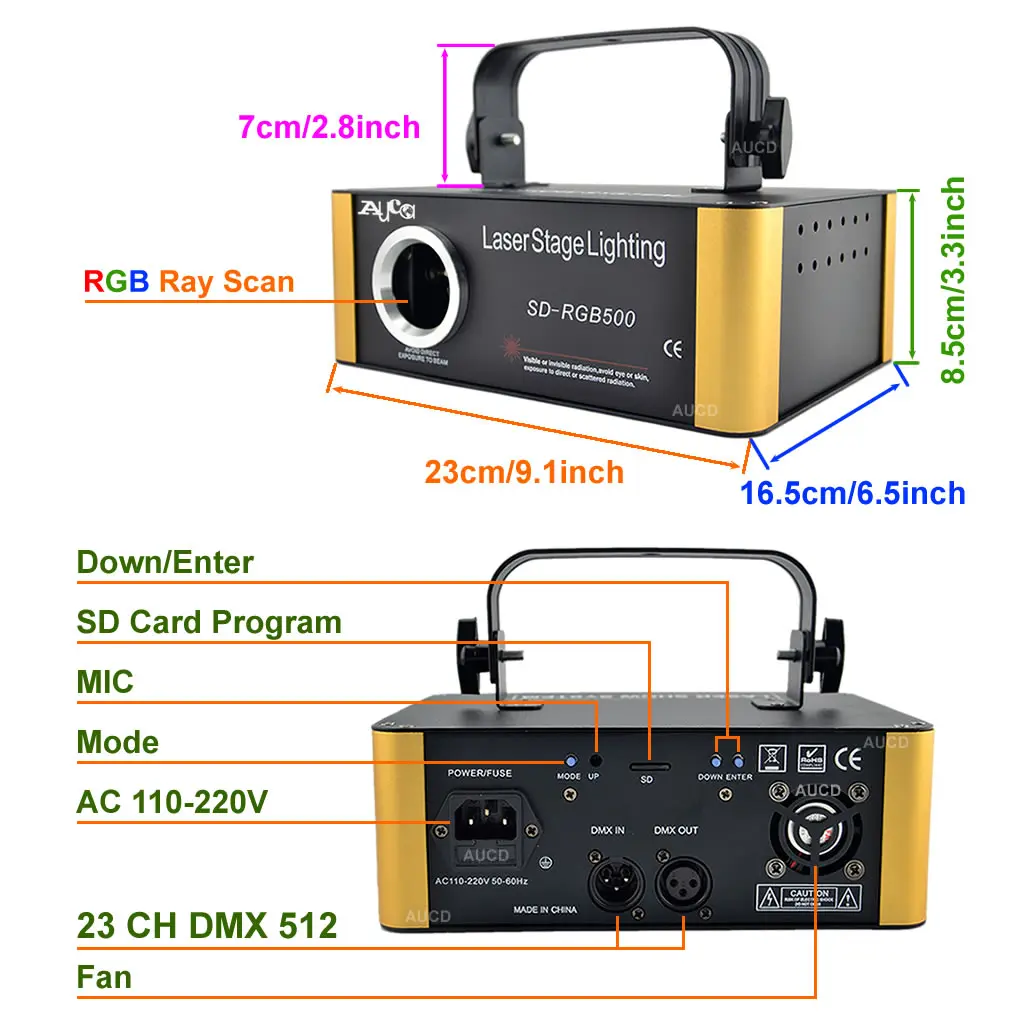 500 МВт RGB DMX звуковой лазер проектор с сканированием анимации сценический сканер