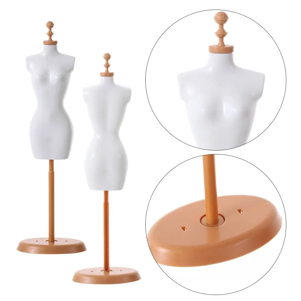 Mini Clothes Hanger Display Holder Support For Doll Clothes Outfit Dress Mannequin Model Stand For Dollhouse 1/6 Dolls Accessory doll stand doll clothes accessories doll accessories