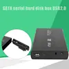 3.5 inch USB 2.0 to SATA Port HDD Hard Disk Drive Enclosure Case Box SSD Hard Drive Enclosure 480Mbps HDD Case ► Photo 3/6