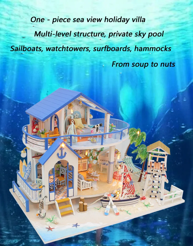 Cutebee Legend of the Blue Sea DIY 3D Dollhouse Kit