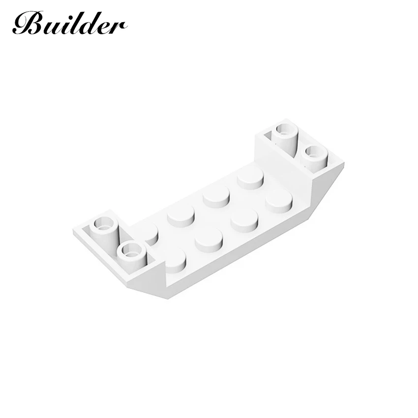 Building Blocks  22889 Technological DIY 2x6 Reverse Slope Tiles on both Sides Bricks 10pcs Compatible Major Brands Children Toy building blocks 4861 45° slope bricks 3x4 10pcs compatible with major brands assembles particles technological part children toy