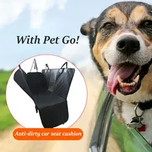 Чехол для на автомобильное сиденье для перевозки собак вид сетки водонепроницаемый Pet Carrier автомобильное заднее сиденье коврик Гамак Подушка протектор для больших собак лежанка для дома