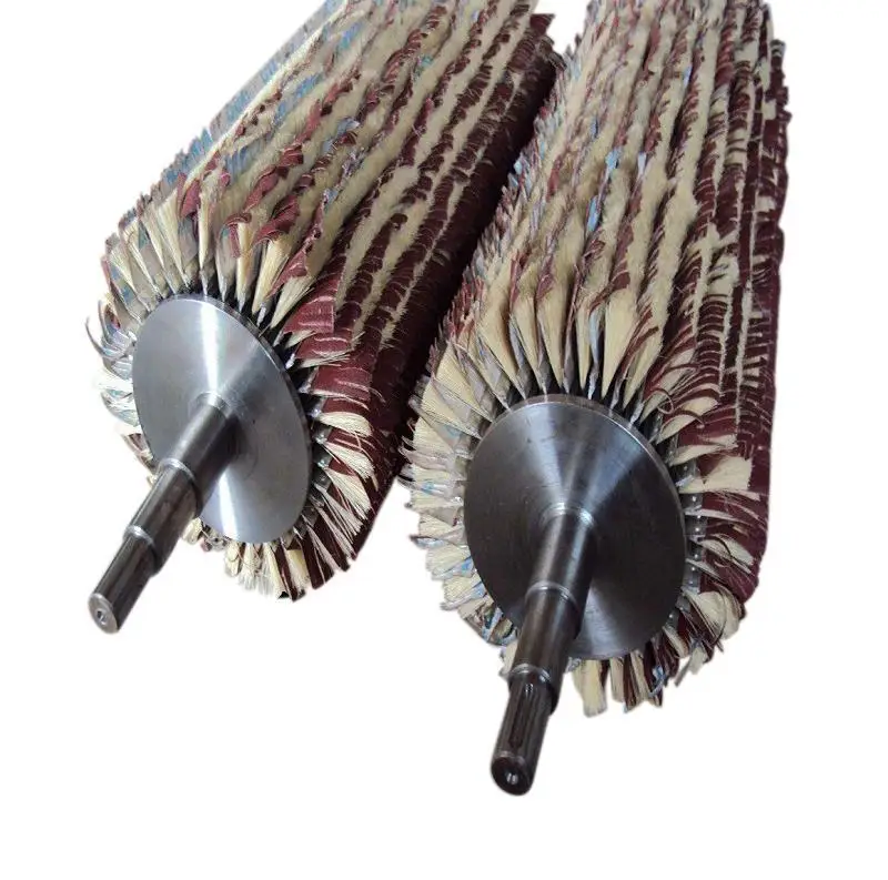 A single sanding machine roller brush roller brush polishing article sisal double belt strip brush manufacturers custom shipping